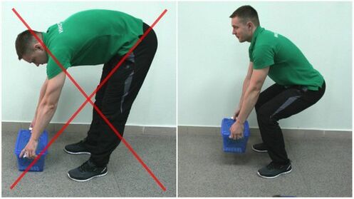 How to lift weights properly to prevent lower back pain